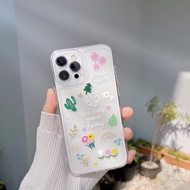 Feng เคสใสนิ่ม ลายสกรีนการ์ตูน สำหรับไอโฟน7plus XR i11 i12 i12proMax i13 13proMax i14 14proMax i15 oppo A5s A15 A17 A16 A53 A18 A38 A54 A57 A58 A78 A79 Reno11 Reno7Z Reno6Z Reno10 vivo Y12 Y17 Y20 Y21 Y17S Y02 Y02S Y27 Samsung A05 A05s A54 A34 A24 A23 A15