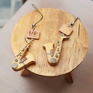 MD 仿真樂器吊飾 薩克斯風