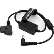 Alvin D-Type to DC Power Cord, Suitable for Sony FX6 FX9 Camera, Right-Angle DC to D-Type Control Ou