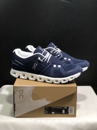 New Original On Cloud 5 Men Women Sport Running Shoes Size 36-45 Darkblue/White