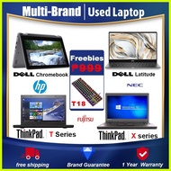 ♞【COD】Various brand Original Second Hand Laptop Dell Affordable netbook Lenovo Thinkpad Gaming Lopt