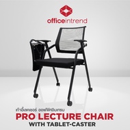 Officeintrend เก้าอี้สำนักงาน รุ่น PRO Lecture Chair with Tablet and Casters