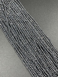 2mm ลูกปัดไพไรต์โลหะ 2 มม. mettalic pyrite beads.