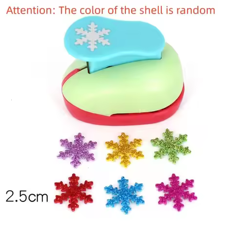 Random Color Flower Furador Labor Saving Large Size DIY Embossing Punches 7*6*4cm Cutting Craft Pape