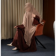 ZIYA Khimar Noped by Alia Muslimah ped antem khimar Instant Khimar Labuh Khimar Muslimah Khimar Umra