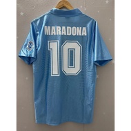 MARADONA jersey 90-91 Naples jersey Top Quality Retro Soccer Jersey custom T-shirt Football Jersey