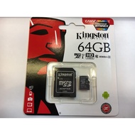 KINGSTON MICRO SD CARD CLASS 10 64 GB โดยบริษัท SYNNEX ฟรีค่าจัดส่ง Kerry Express ส่งด่วนส่งเร็วทันใ