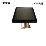 Large Drainage Floor Drain Copper Floor Drain Tile15X15 Invisible Full Copper Centimeter Shower Room