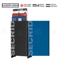 SECRID - 智能防盜Cardprotector鋁制卡盒 - Laser Logo 黑色 [平行進口]