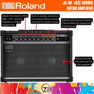 724ROCKS Roland guitar amplifier Roland JC-40 Jazz Chorus Guitar Amplifier Roland JC40 guitar amp roland amp roland guitar amp