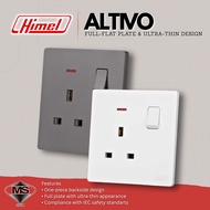 HIMEL ALTIVO Series Switches Switch Socket Outlet Sirim Approved White 13A 20A 15A USB Wall Socket