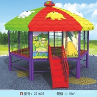 Kindergarten Trampoline Children Trampoline Children's round Rectangular Hexagonal Trampoline Playground Super Trampolin