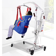 Adjustable Overhead Patient Lift System - Electric Mobility Hoist for Bedridden & Disabled, 360° Rot