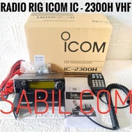 RADIO RIG ICOM IC 2300H VHF / RIG ICOM 2300 ORIGINAL OFFICIAL WARRANTY ORIGINAL AND TRUSTED