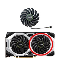 85mm Card đồ họa quạt tản nhiệt thay thế quạt làm mát phần cho MSI rtx2060 2070 2070S 2080 2080S Ven