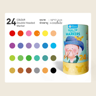 Jarmelo (Joan Miro) ปากกาเมจิก 2 หัวปลอดสารพิษ Double headed marker Non-Toxic Double Headed Marker f