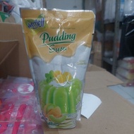 NUTRIJELL MILK PUDDING, ORIGINAL SUGAR MILK PUDDING WITH FLAVOR melon