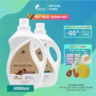 Nước Rửa Chén Bồ Hòn Hữu Cơ ECOCARE 4 lít - Diệt khuẩn sạch dầu mỡ bảo vệ da tay và tiết kiệm nước