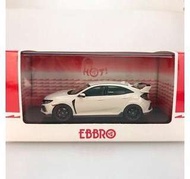 Ebbro 1:43 Type R FK8 White 白色 Honda 模型車 Hot!