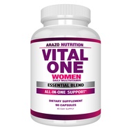 Vital One Multivitamin for Women - Daily Wholefood Supplement - 90 Vegan Capsules