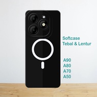 Case itel A90 - itel A80 - itel A70 - itel A50 - Silicone Casing HP flexible material black cool