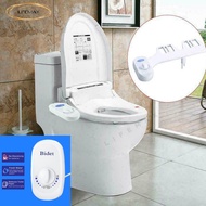 [SG Seller] The electric toilet seat bidet accessories double nozzle water automatic cleaning