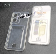 Clear card case poco F7 poco F7 pro ultra x7 5g x7 pro c75 c65 redmi 14c 13c card slot clear case