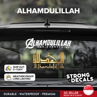 [SG Seller] Alhamdulillah Decal Sticker Avengers for Cars, Vans