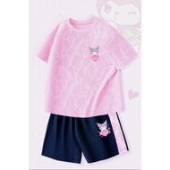 Kid's fashion Sanrio Kuromi cute little girl casual outfit