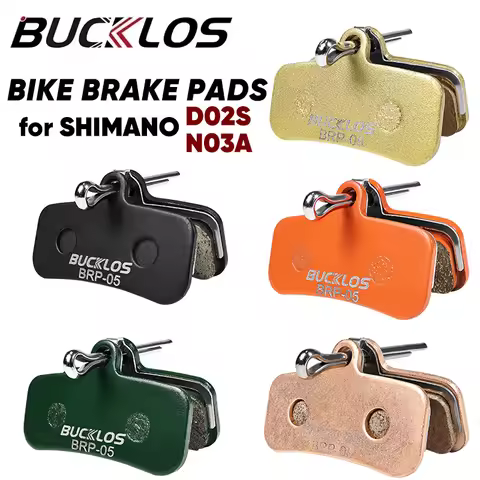 BUCKLOS BRP-05 Disc Brake Pads Resin Ceramic MTB Hydraulic Brake Pads for SHIMANO D02S N03A Bicycle