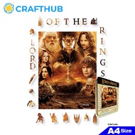 Crafthub The Lord Of The Ring-Hobbits พ่อมดเวทมนตร์ | หนาและสว่างกว่าแบบดั้งเดิม | เกมกระดานตัวต่อจิ