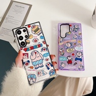 【Husband】Casetify Fashion TPU Phone Case SoftPattern Case for Samsung s24ultra s24+ s24 s23ultra s23 s22+ s22ultra s21 21+ s21ultra s20 s20+ s20ultra Drop Resistant