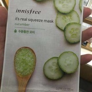 團購Innisfree 精華天然面膜 - 青瓜面膜/蘆薈面膜