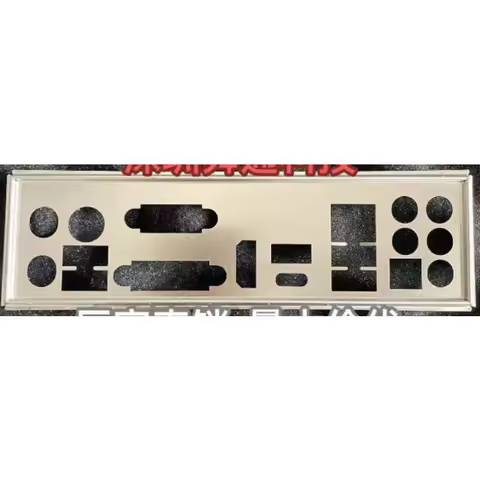 I/O IO Shield Blank for ASRock Z270 Z370 extreme 4 Motherboard Bezel Baffle Blocking Plate