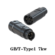EV Charger Adapter Type 2 Type 1 GB/T Tesla Converter for China European US Standard Electric Vehicl
