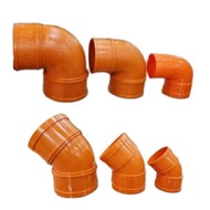 PVC ORANGE PIPE FITTINGS