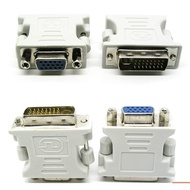 Convertible DVI to VGA Adapter DVI Head (24+5) Pin to VGA Male to Female DVI-I Interface