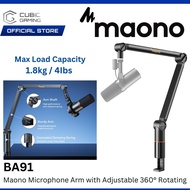 MAONO BA91 / BA90 MICROPHONE BOOM ARM STAND MIC HOLDER MICROPHONE STAND WITH  360° ADJUSTABLE JOINT&