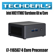 Intel NUC11TNHi7 Barebone Kit w/Core i7 11th Gen i7-1165G7 4 Core Processor