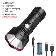 Asafee 1800LM F199 Super Bright White Laser 30W LED Outdoor Camping Torch Light Cup Fixed Focus 5 Ge