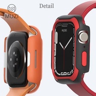 NEW Case for Apple Watch 41MM 45MM 44mm 40mm Series 9 8 7 6 5 4 smart watch full cover case Plastic frame THIN FIT 360 Degree Protection