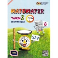 BUKU TEKS MATEMATIK TAHUN 2 JILID 1 & 2