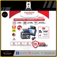 DDPAI Z50 PRO DUAL GPS 4K FRONT & REAR 2160P FULL HD WIFI CAR DASHCAM CAMERA FREE GIFT OBD KIT + SD 