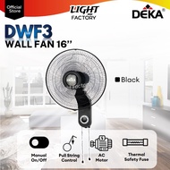 [SIRIM] KDK KU408 Wall Fan | PANASONIC FMU408 | DEKA DWF3 16Inch Kipas Dinding | DECOR W28 | EVERWIND 16" Ceiling Fan