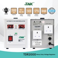 TNK TDR2000 2000VA AVR Automatic Voltage Regulator Voltage Stabilizer Power Regulator Heavy Duty SIR
