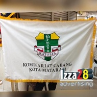 BEST SELLER BENDERA PATAKA BORDIR LOGO IPPAT UKURAN 90 X 135 CM