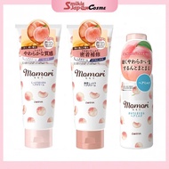 Dariya Momori Peach Rich Moist / Normal Moist Hair Cream 150g / Hair Milk 115ml Hair Care Hair Styli