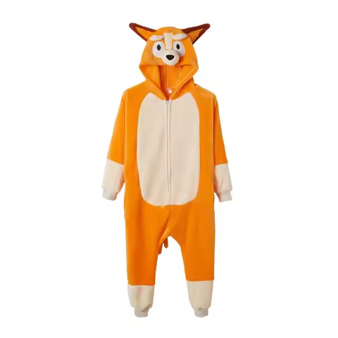 Kigurumi Yellow Bluey Cartoon Pajamas Onesies Women Men Animal Pyjamas Jumpsuits Christmas Halloween