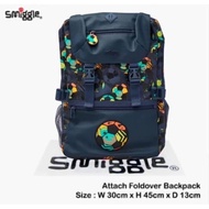 Smiggle Fold Soccer Rainbow Backpack (B99)