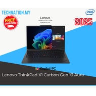 [2025][AI] Lenovo ThinkPad X1 Carbon Gen 13 Aura (Ultra 7 265H/0.98KG/Customizable)
